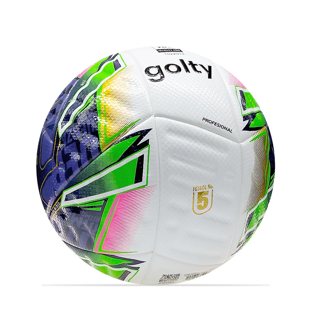 Balon De Futbol Pro Golty Women Themobonded No 5 -Amarillo 4