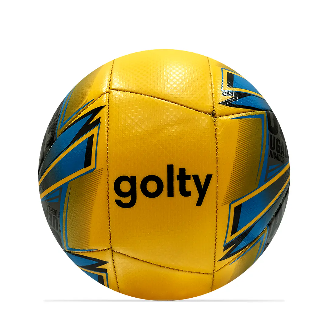 Balon De Futbol Golty Tributo No 5-Amarillo 1