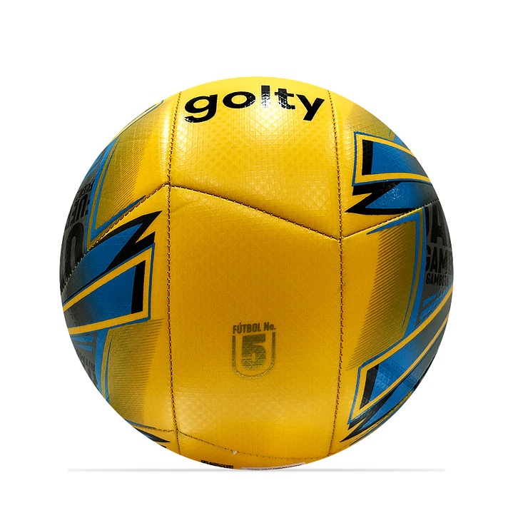 Balon De Futbol Golty Tributo No 5-Amarillo 4