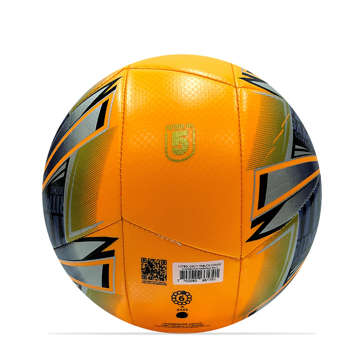 Balon De Futbol Golty Tributo No 5-Naranja 5