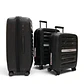 Set De 3 Maletas Swissbrand Marble-Negro - Miniatura 2