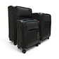 Set De 3 Maletas Swissbrand Aura-Negro - Miniatura 1