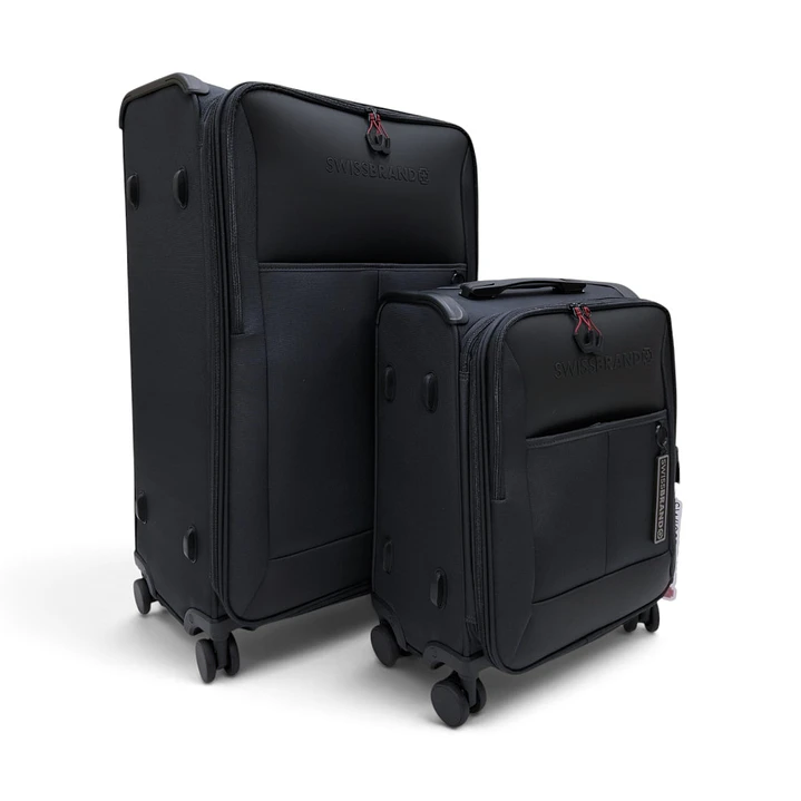 Set De 2 Maletas Swissbrand Aura-Gris Oscuro 4