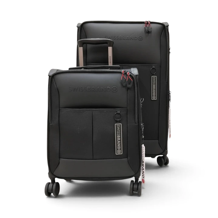 Set De 2 Maletas Swissbrand Aura-Negro 1