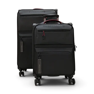 Set De 2 Maletas Swissbrand Vela-Negro