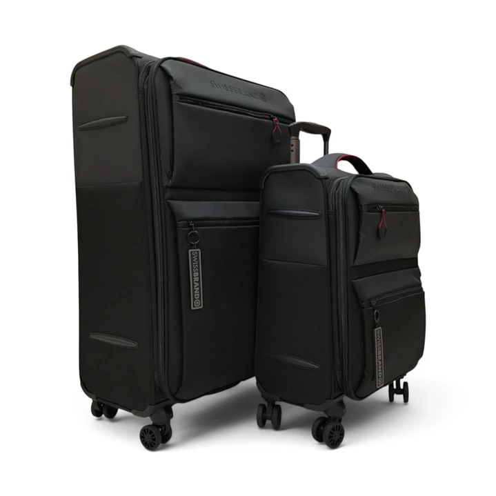 Set De 2 Maletas Swissbrand Vela-Negro 2