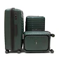 Set De 3 Maletas Swissbrand Askar 2.0-Verde Oscuro - Miniatura 2