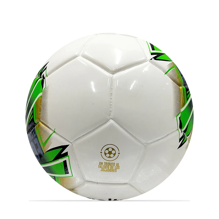 Balon De Futbol Coleccionable Golty Tributo No1-Blanco 2