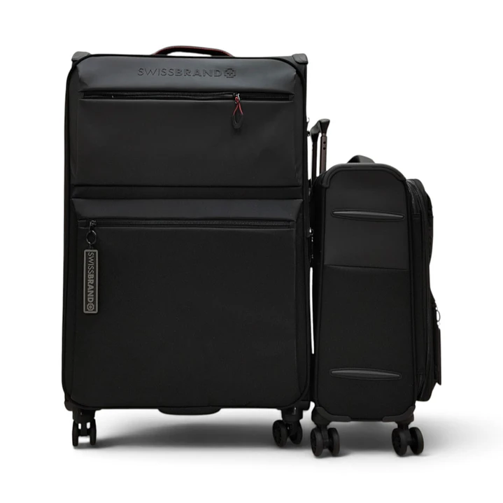 Set De 2 Maletas Swissbrand Vela-Negro 3
