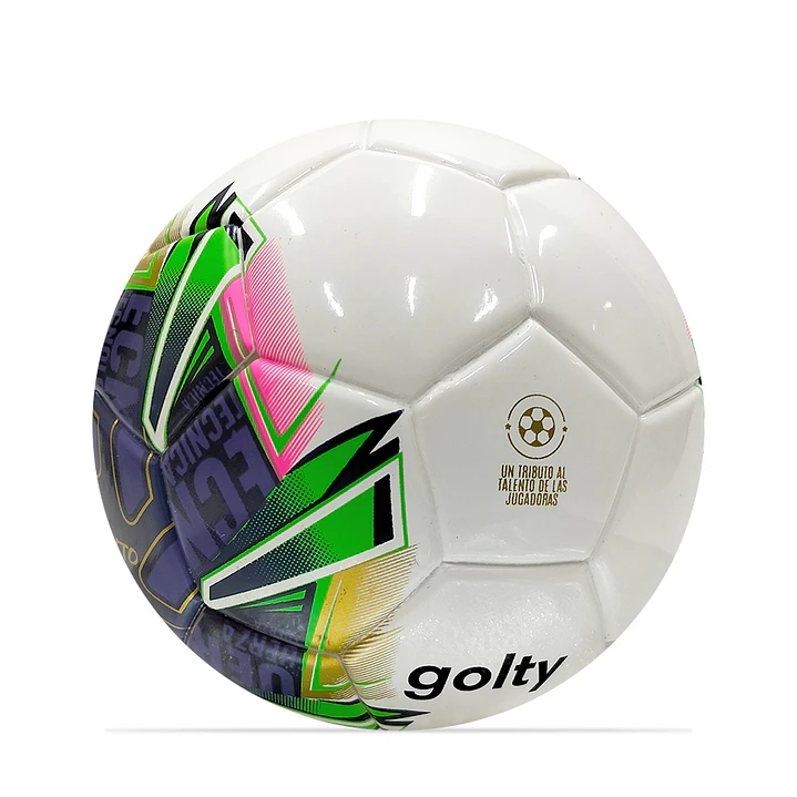 Balon De Futbol Coleccion Golty Tributo Women No 1-Blanco 2