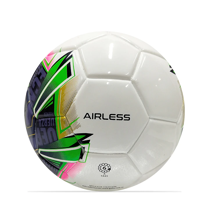 Balon De Futbol Coleccion Golty Tributo Women No 1-Blanco 4