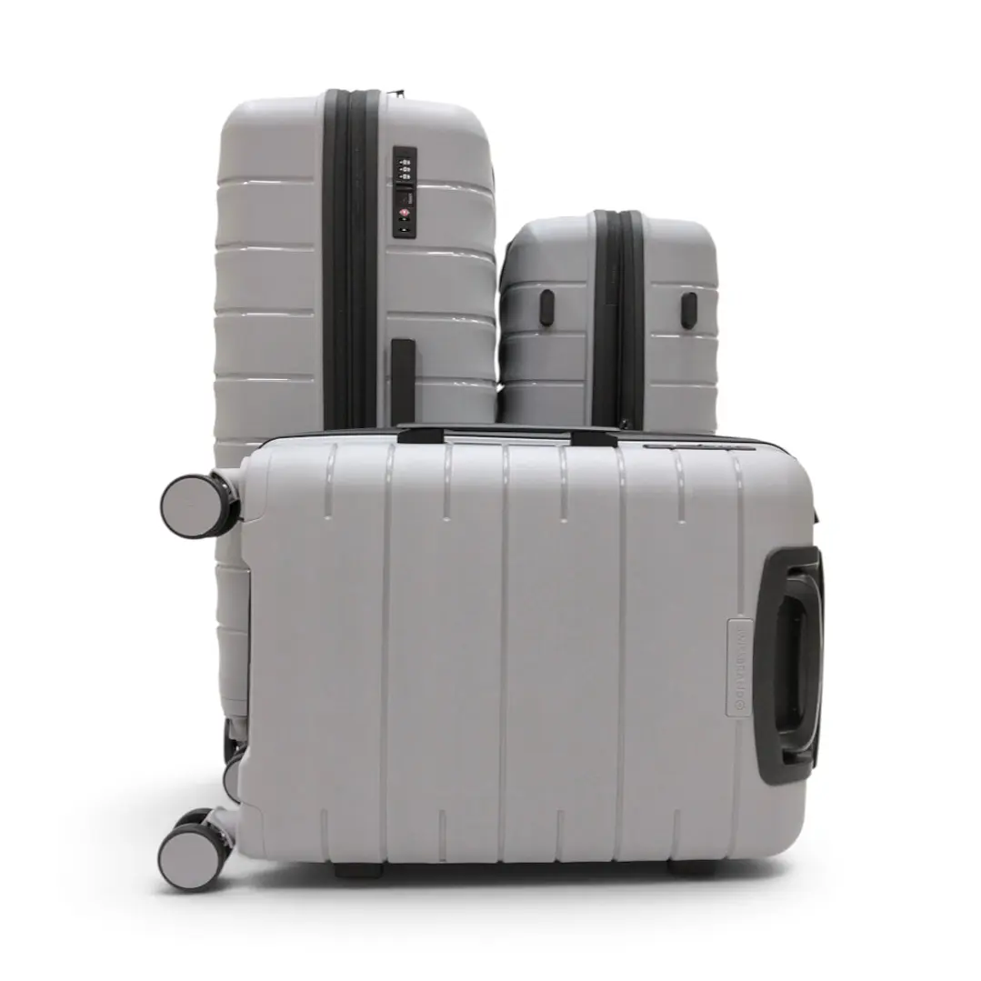 Set De 3 Maletas Swissbrand Duna-Gris 3