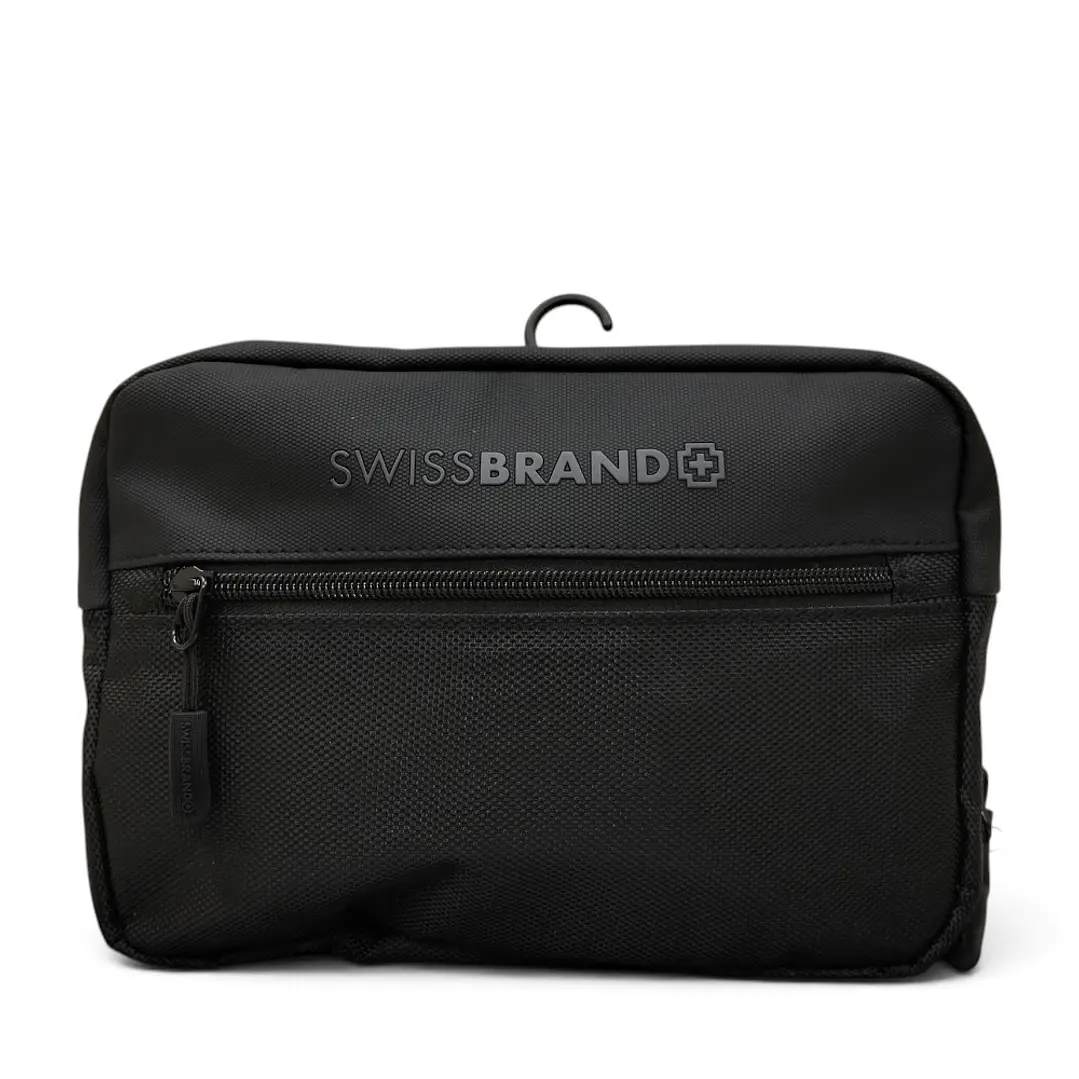 Neceser De Viaje Swissbrand Boxster Toiletry Bag-Negro 1