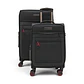 Set De 2 Maletas Swissbrand Havana-Negro - Miniatura 1
