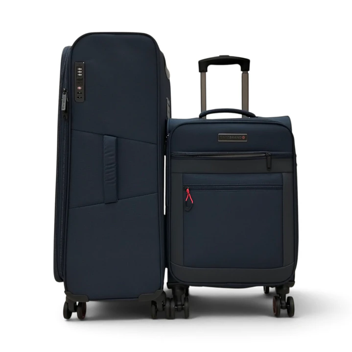 Set De 2 Maletas Swissbrand Havana-Azul 5