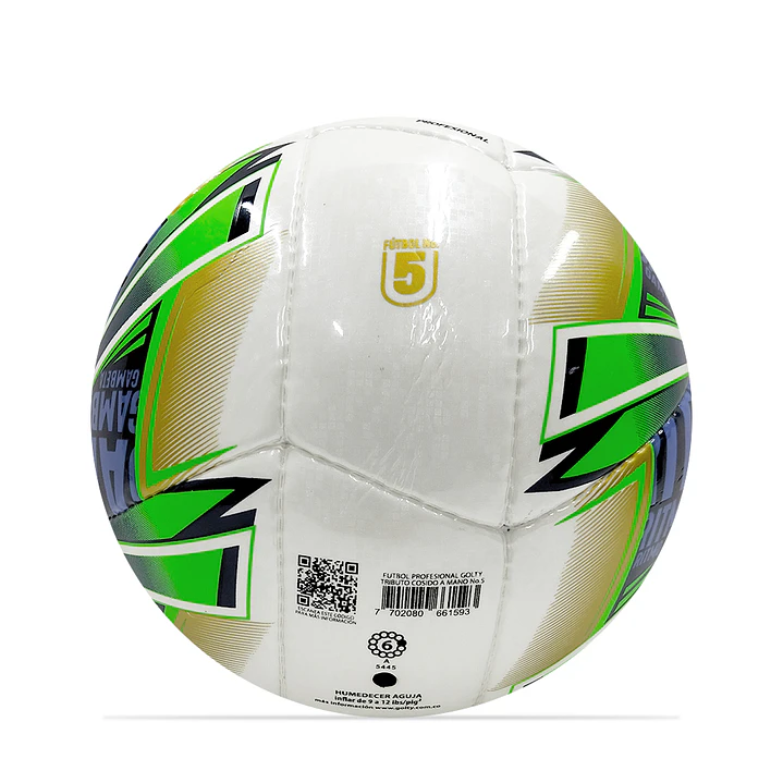 Balon De Futbol Profesional Golty Tributo No 5-Multicolor 5