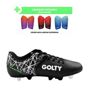 Guayos Golty Pro Spectrum Caucho-Negro/Blanco