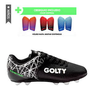 Guayos Golty Pro Spectrum Formacion Niño-Negro/Blanco