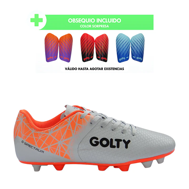 Guayos Golty Pro Spectrum Caucho-Gris/Naranja 1