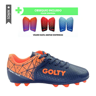 Guayos Golty Pro Spectrum Formacion Niño-Azul/Naranja