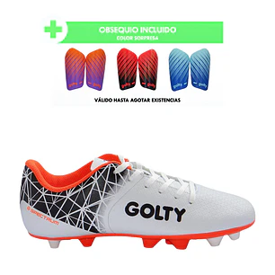 Guayos Golty Pro Spectrum Caucho-Blanco/Negro