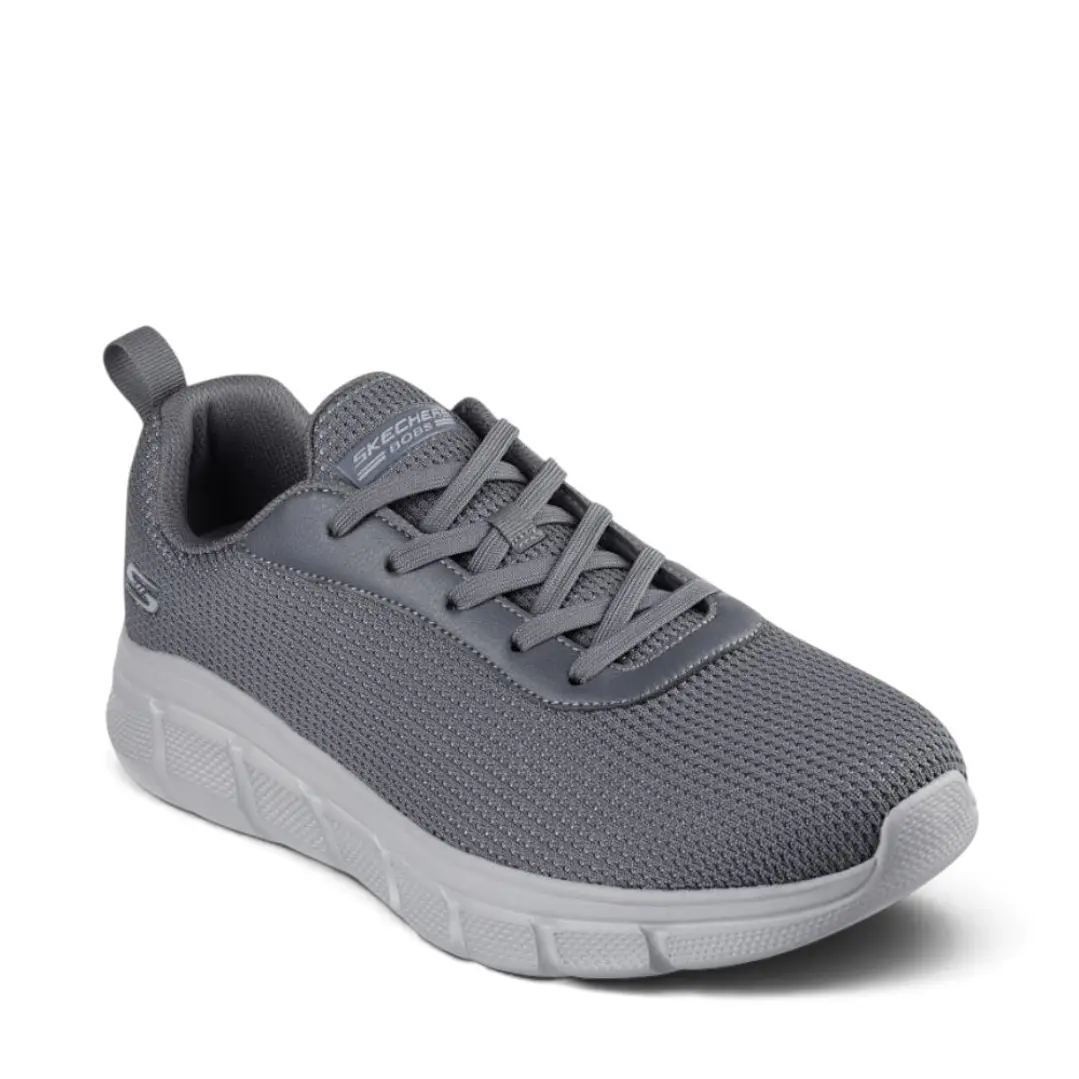 Tenis Skechers Bobs Mens Hombre-Gris 4
