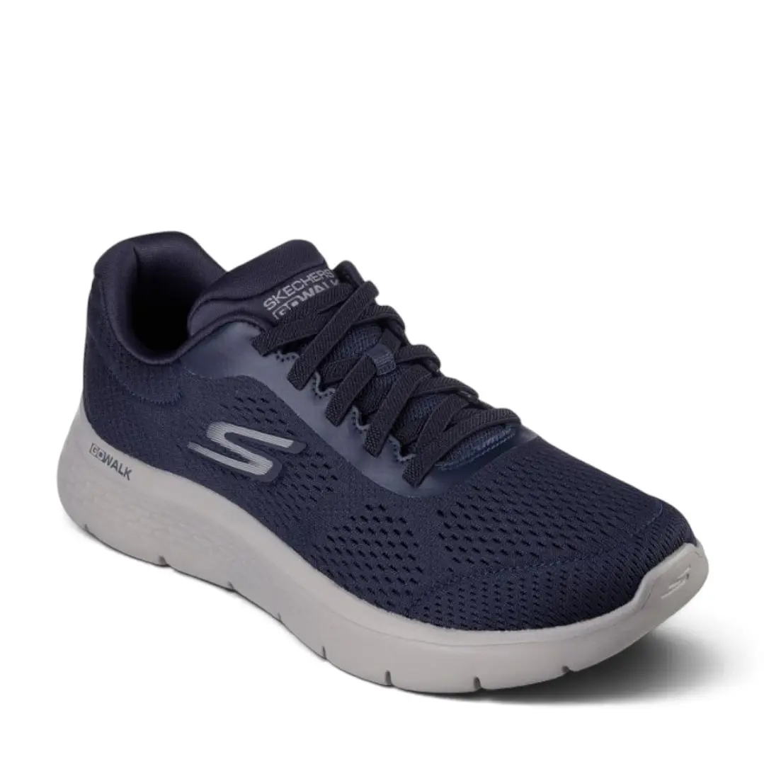 Tenis Skechers Go Walk Flex Hombre-Azul Oscuro 4