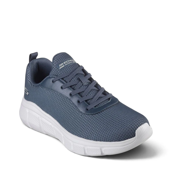Tenis Skechers Bobs Mens Hombre-Azul Grisáceo 4