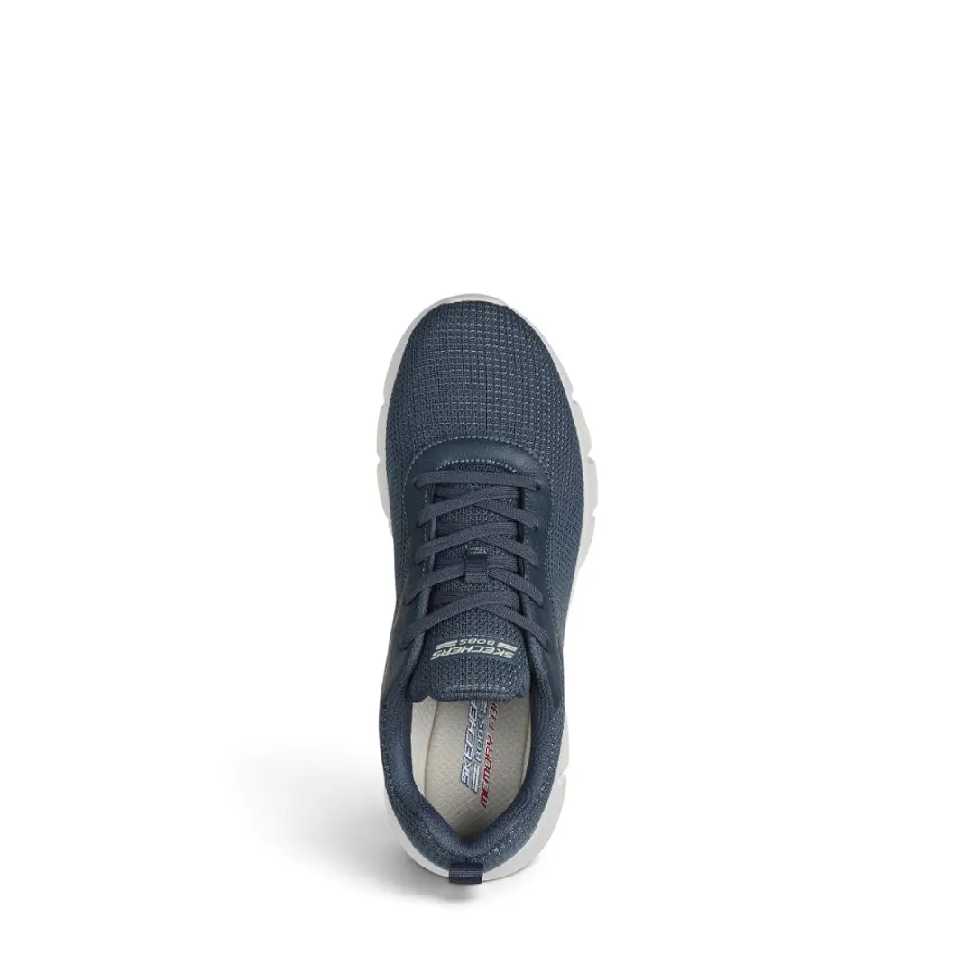 Tenis Skechers Bobs Mens Hombre-Azul Grisáceo 5