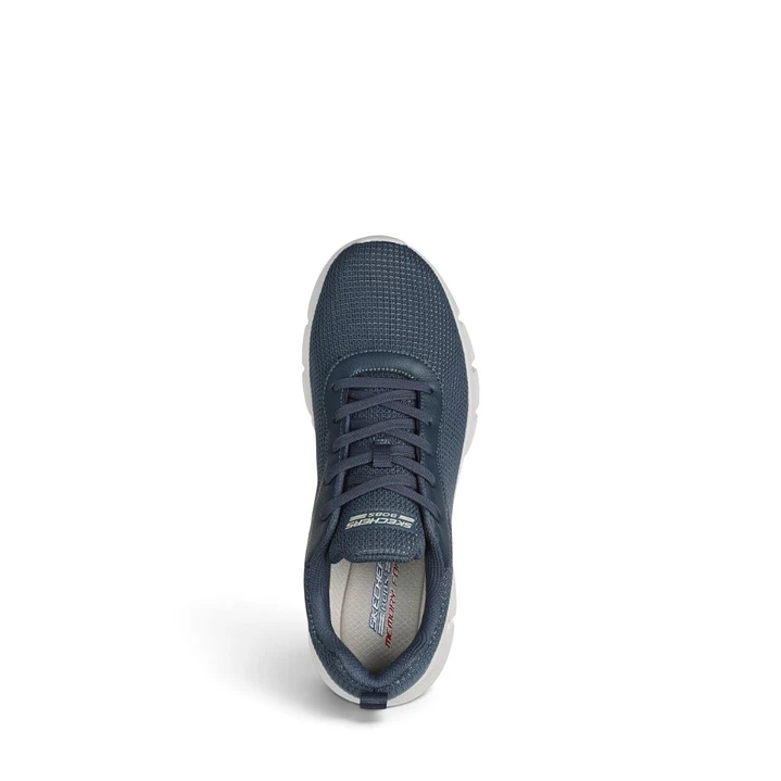 Tenis Skechers Bobs Mens Hombre-Azul Grisáceo 5