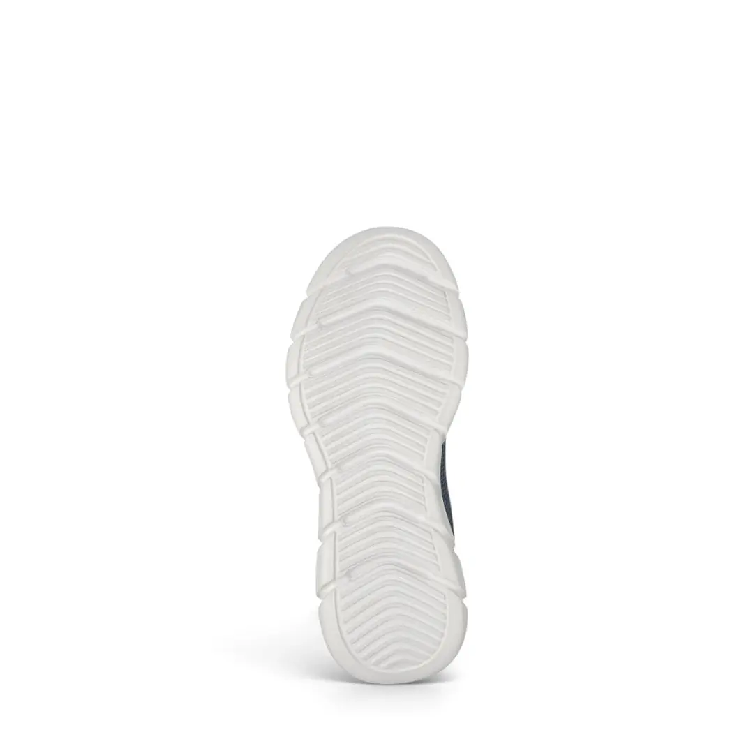 Tenis Skechers Bobs Mens Hombre-Azul Grisáceo 6