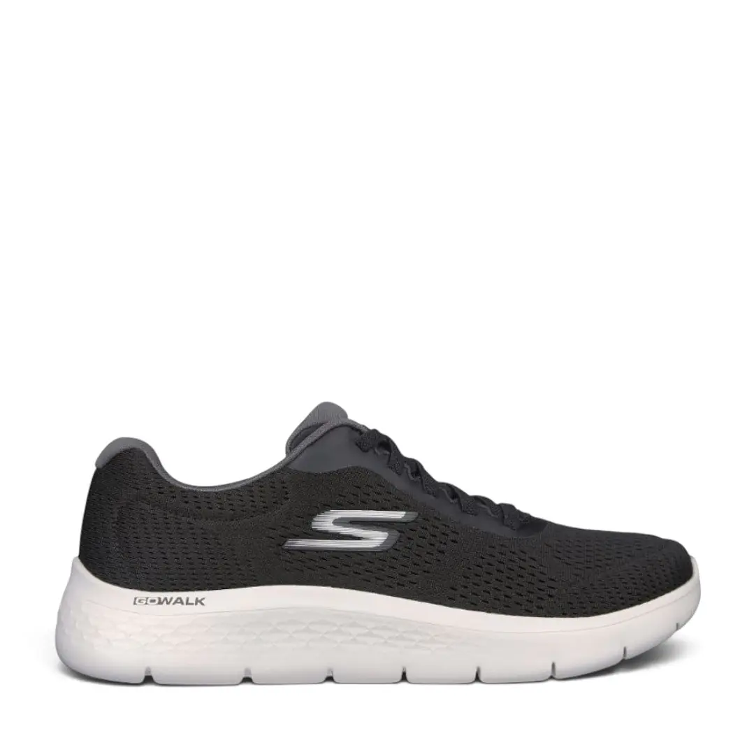 Tenis Skechers Go Walk Flex Hombre-Negro/Blanco 1