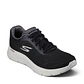 Tenis Skechers Go Walk Flex Hombre-Negro/Blanco - Miniatura 4