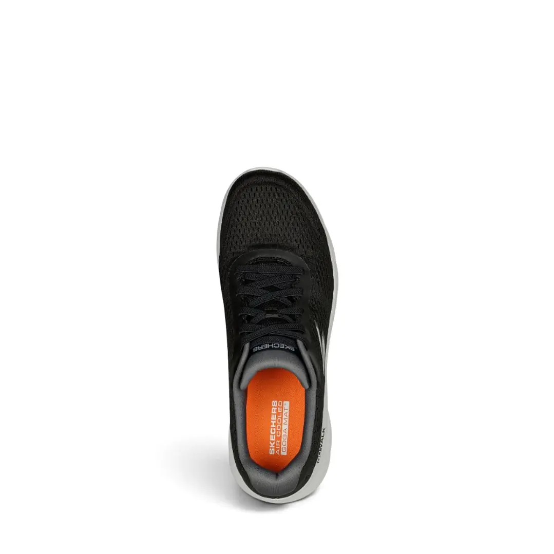 Tenis Skechers Go Walk Flex Hombre-Negro/Blanco 5