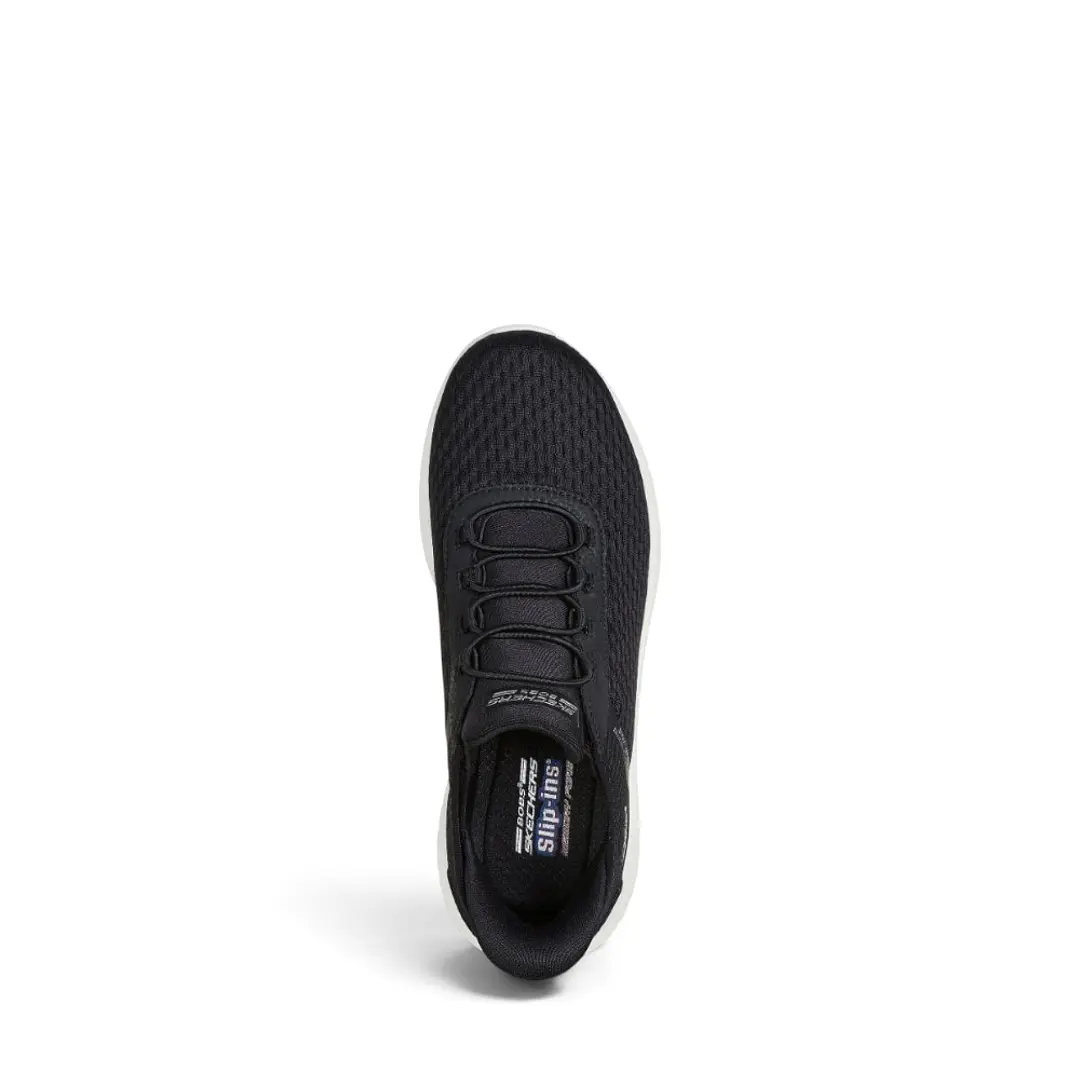 Tenis Skechers Bobs Sport Womens Mujer-Negro/Blanco 5