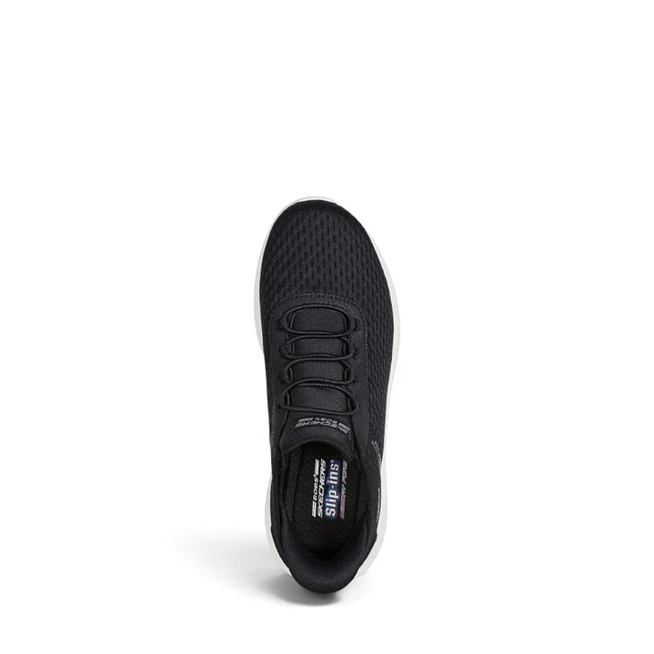 Tenis Skechers Bobs Sport Womens Mujer-Negro/Blanco 5