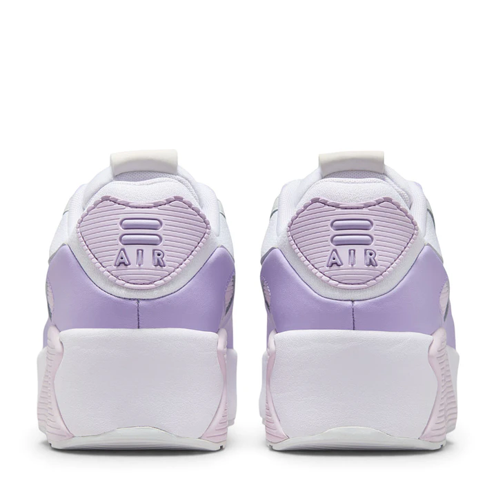 Tenis Nike Air Max 90 Lv8 Mujer-Blanco/Violeta 5