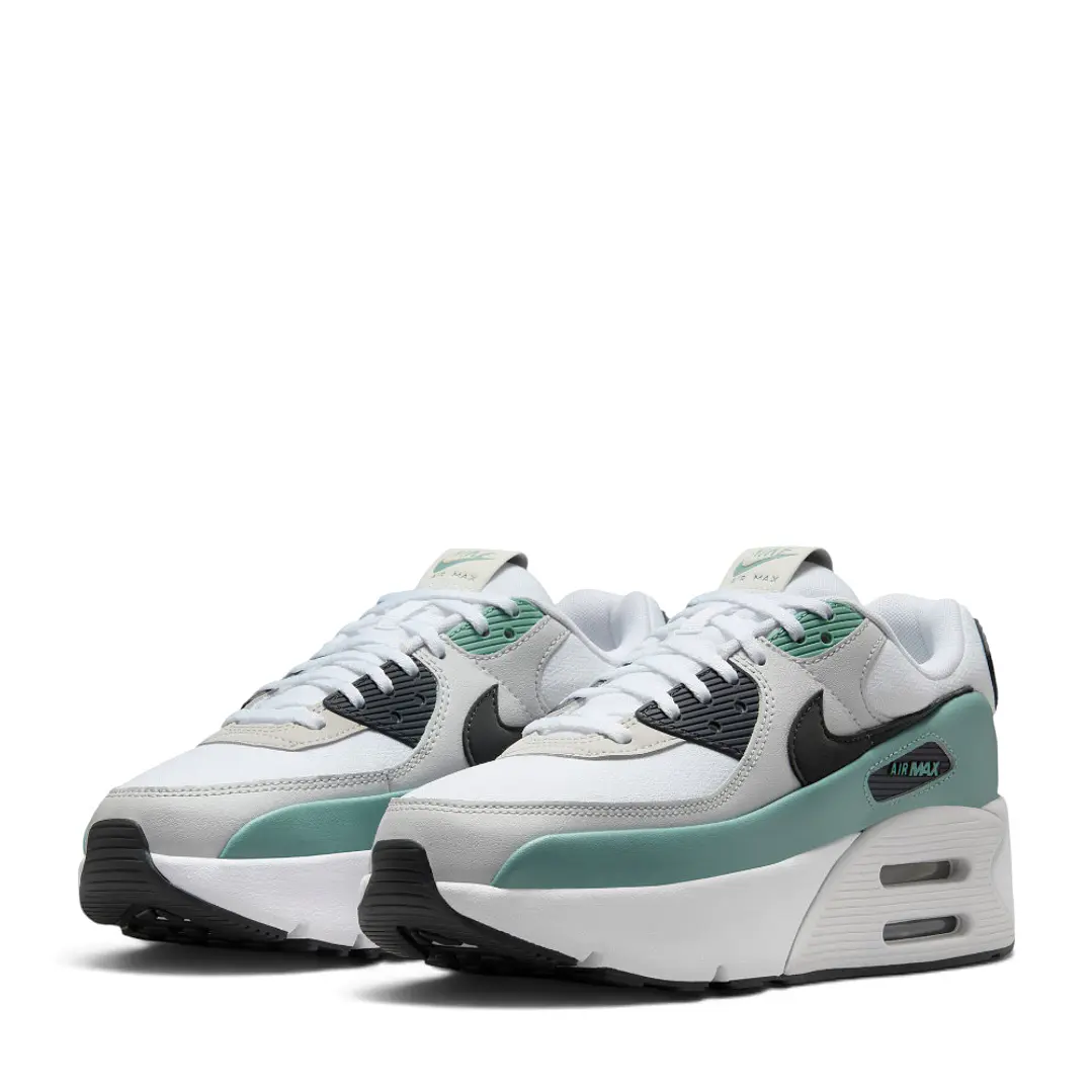 Tenis Nike Air Max 90 Lv8 Mujer-Blanco/Verde 4