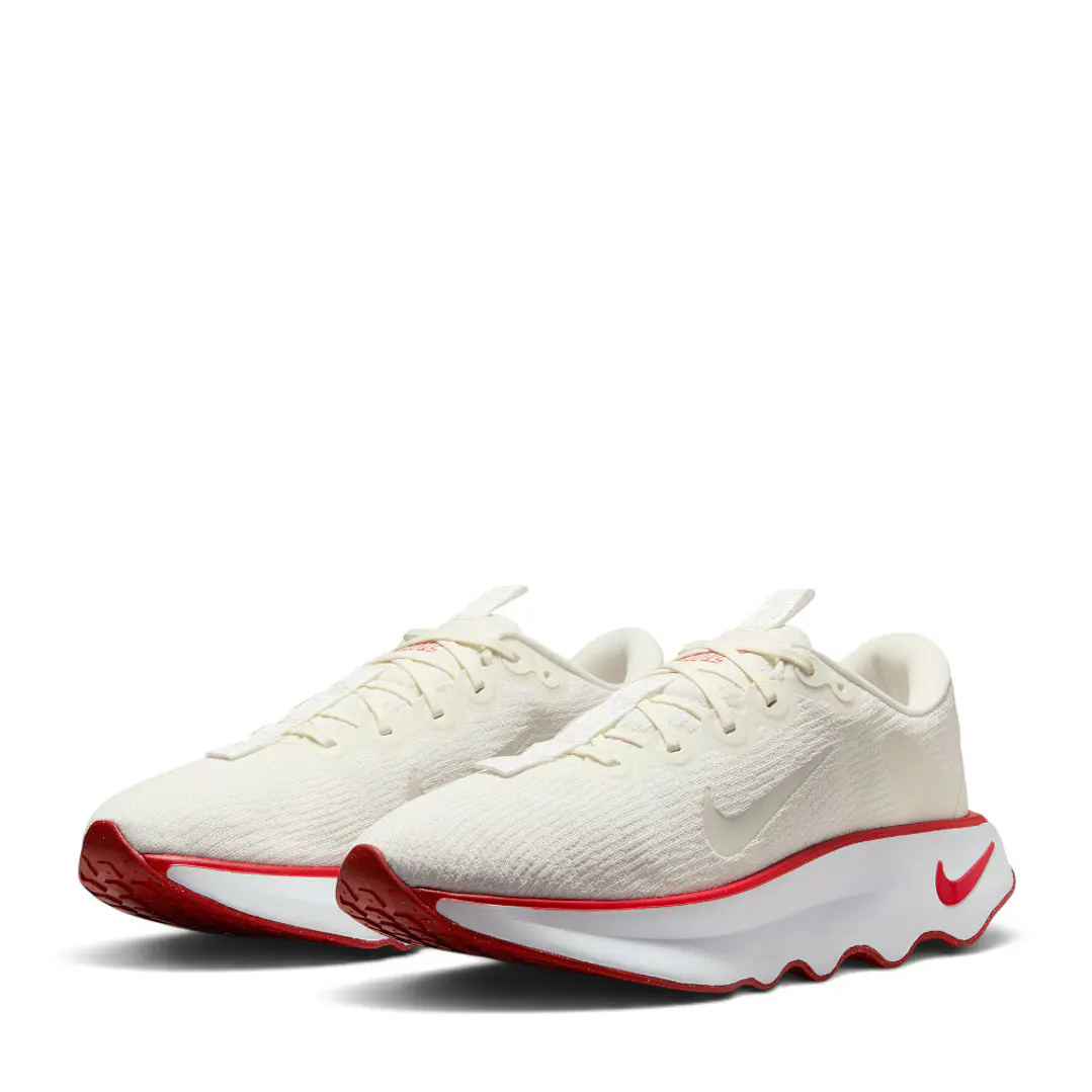 Tenis Nike Motiva Hombre-Beige/Rojo 4