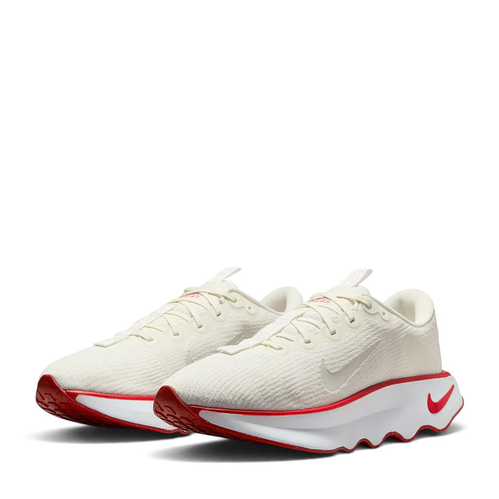 Tenis Nike Motiva Hombre-Beige/Rojo 4