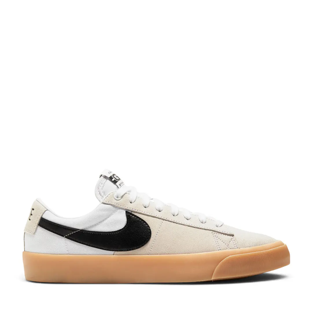 Tenis Nike Sb Zoom Blazer Low Pro Gt Hombre-Blanco/Negro 1