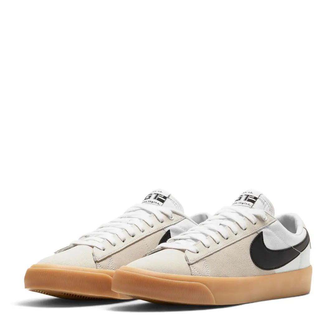 Tenis Nike Sb Zoom Blazer Low Pro Gt Hombre-Blanco/Negro 4