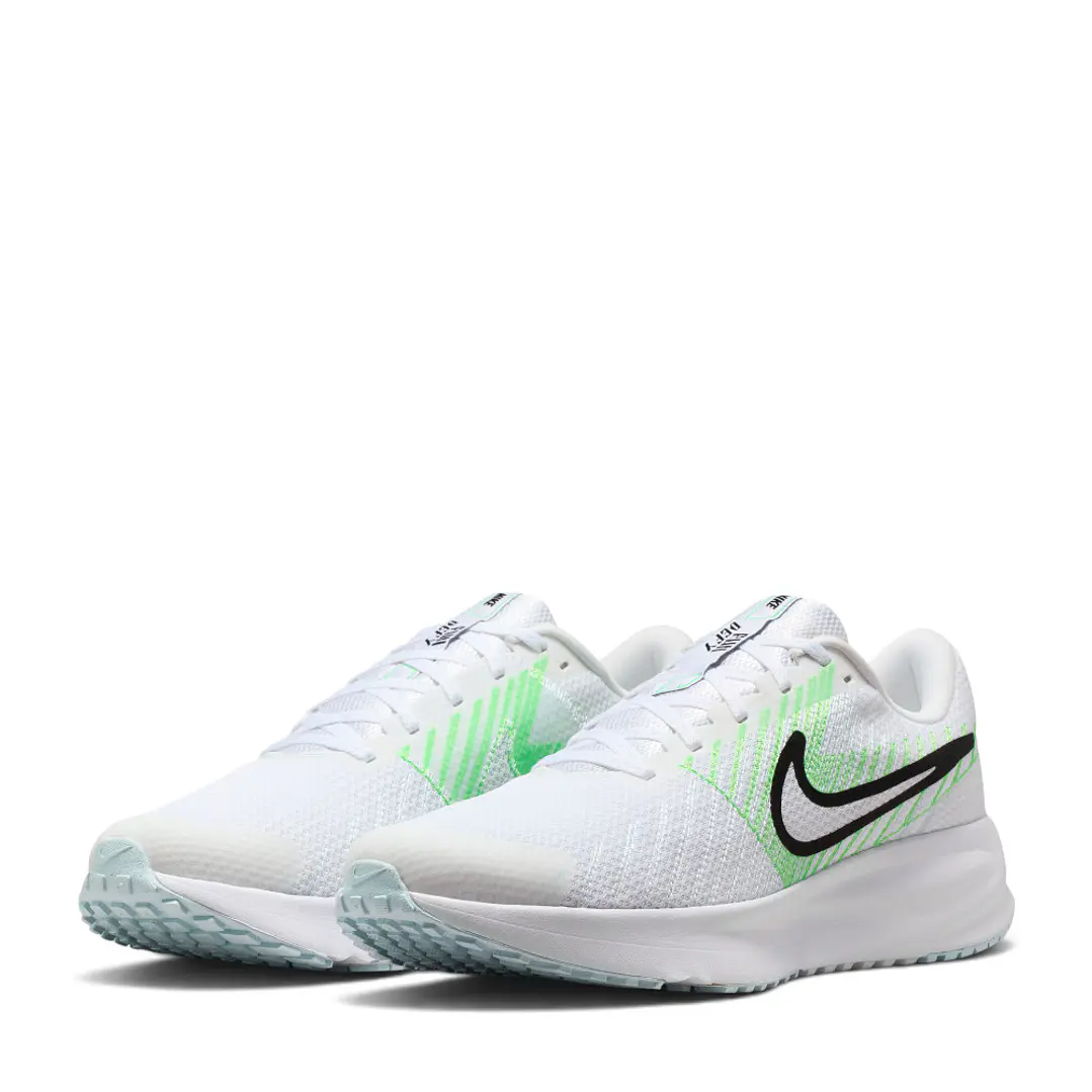 Tenis Nike Run Defy Hombre-Blanco/Verde 4