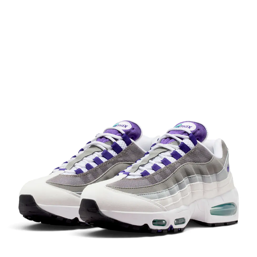 Tenis Nike W Air Max 95 Og Blk Mujer-Blanco/Gris 4