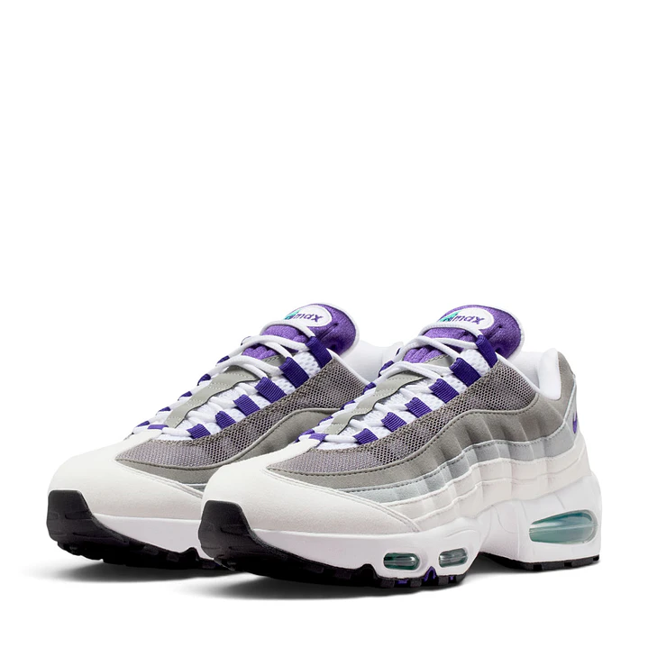 Tenis Nike W Air Max 95 Og Blk Mujer-Blanco/Gris 4