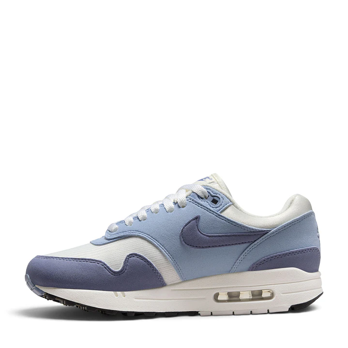 Tenis Nike W Air Max 1 87 Swsh Mujer-Blanco/Azul 3