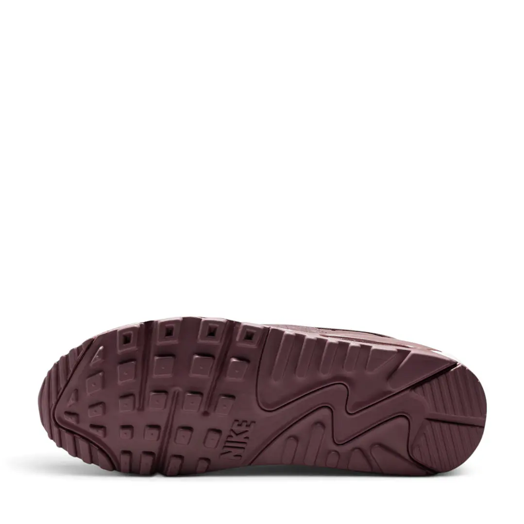 Tenis Nike Wmns Air Max 90 Se Mujer-Blanco/Vino Tinto 6