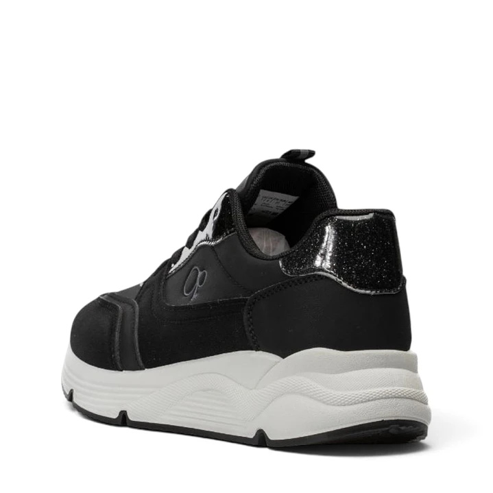 Tenis Op Koral Mujer-Negro 5