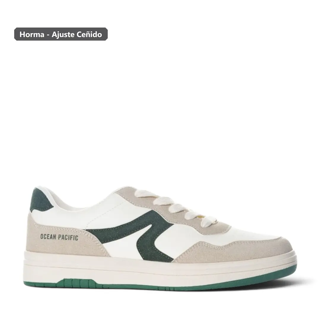 Tenis Op Orik Hombre-Blanco 1