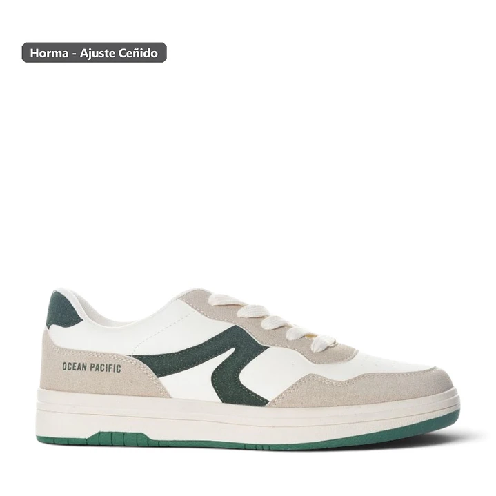 Tenis Op Orik Hombre-Blanco 1